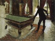 Gustave Caillebotte Pool table Spain oil painting artist